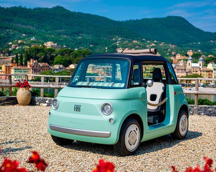 Маленьким электромобилем Topolino Dolcevita можно будет управлять с 16 лет
