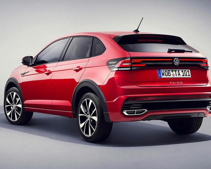 Новый Volkswagen Taigo 2021 года имеющий общую платформу с Polo и T